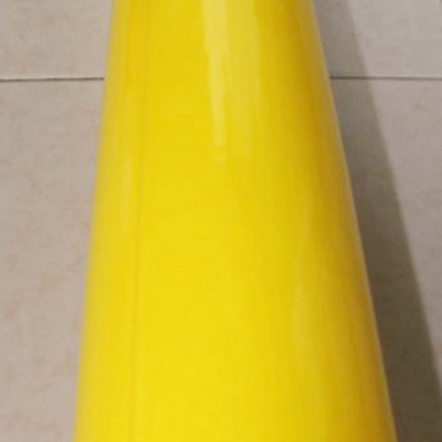 黄色阻燃光面包管